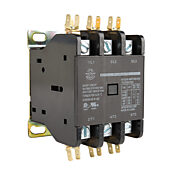 Definite Purpose Contactor: 50A, 24 VAC 50/60 Hz coil voltage (PN# WDP50-3L-24)