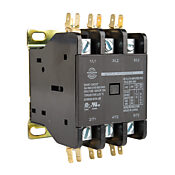 Definite Purpose Contactor: 60A, 24 VAC 50/60 Hz coil voltage (PN# WDP60-3L-24)