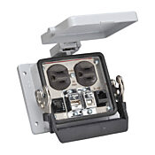 Panel Interface Connector: (1) RJ45 Ethernet port, (1) USB A port and (1) USB B port (PN# ZP-PDA-32-402)