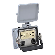 Panel Interface Connector: (1) RJ45 Ethernet port (PN# ZP-PGA-32-201)