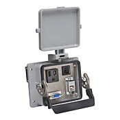 Panel Interface Connector: (1) 9-pin female D-sub connector and (1) USB B port (PN# ZP-PSA-32-300)