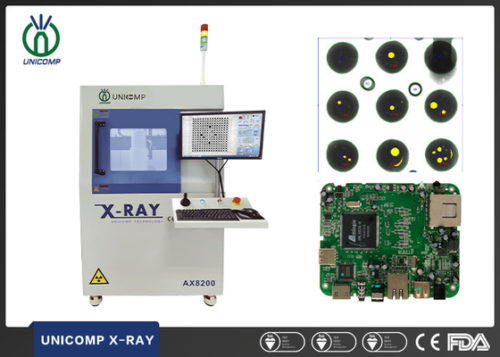 Блок развертки AX8200 трубки 100KV X Ray Finefocus для осмотра PCBA