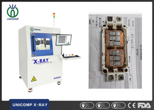 Машина AX8200MAX блока развертки IGBT BGA QFN x Ray с детектором FPD