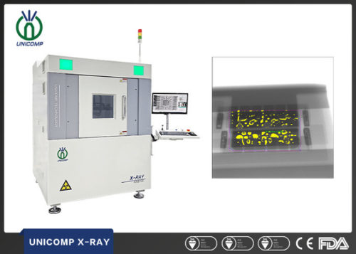 Unicomp 130kV микрофокусный рентгеновский аппарат AX9100 для пайки Led PCBA Измерение пустот