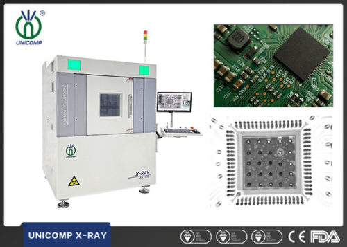 Unicomp AX9100 Автоматическое измерение с программированием ЧПУ Рентгеновское оборудование для качества пайки оплавлением печатных плат BGA CSP QFN