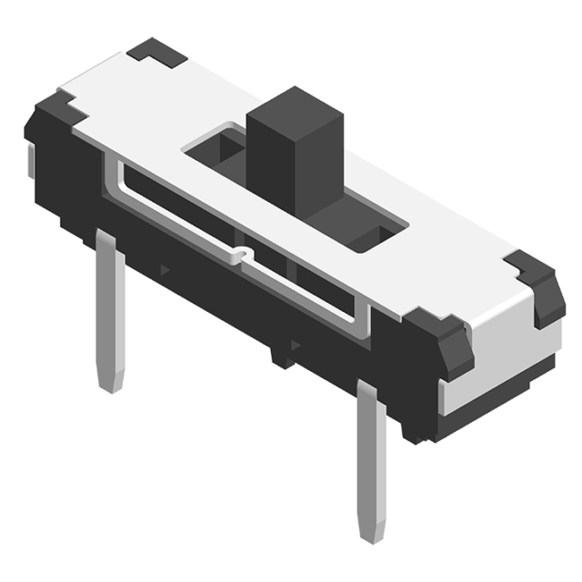 64SWT-SC4B265 Ползунковый переключатель DIP 180° 4P H=5,5 мм