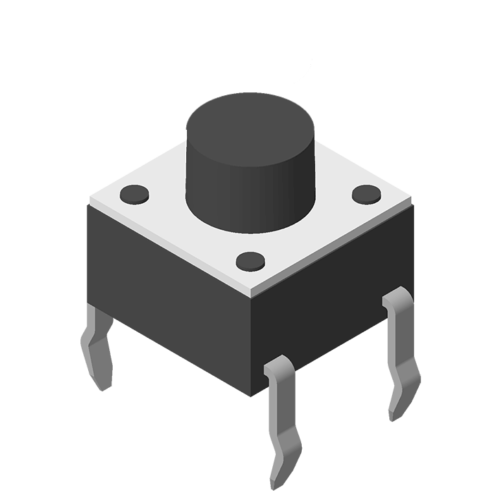 64SWT-BC4B142 Тактовый переключатель DIP 180° 4P H=7,3 мм 260 г