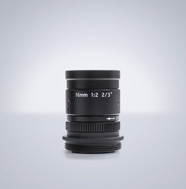 Universe Compact C-Mount 5MP 2/3 16mm f/2.0