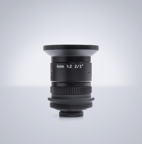 Universe Compact C-Mount 5MP 2/3 6mm f/2.0