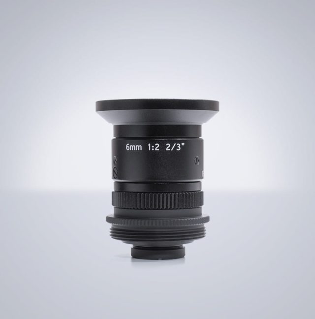 Universe Compact C-Mount 5MP 2/3 6mm f/2.0