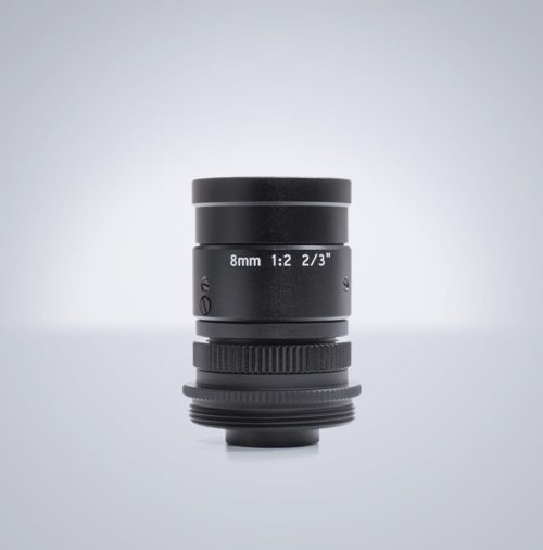 Universe Compact C-Mount 5MP 2/3 8mm f/2.0