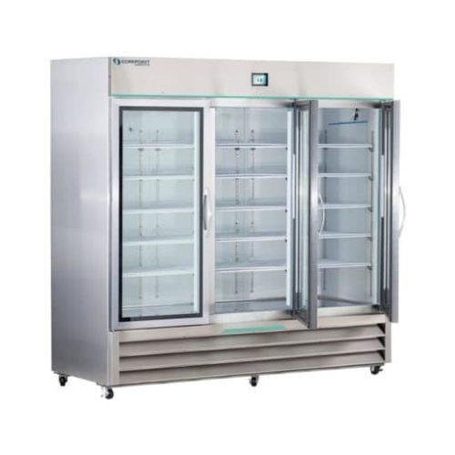 72 cu. ft. Corepoint Scientific™ White Diamond Series Laboratory and Medical Stainless Steel Refrigerator