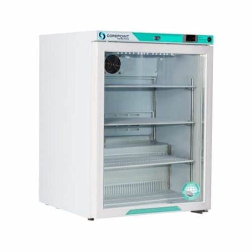 5.2 cu. ft. Corepoint Scientific™ White Diamond Series Undercounter Refrigerator Freestanding