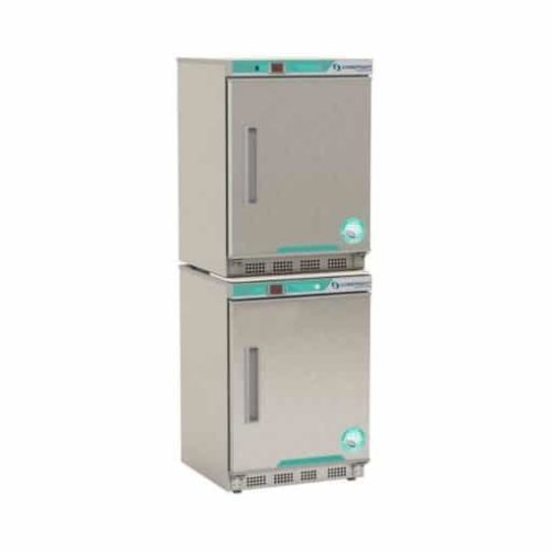 9 cu. ft. Corepoint Scientific™ White Diamond Series Refrigerator Freezer Combination