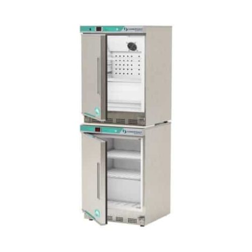 9 cu. ft. Corepoint Scientific™ White Diamond Series Refrigerator Freezer Combination, Left Hinged