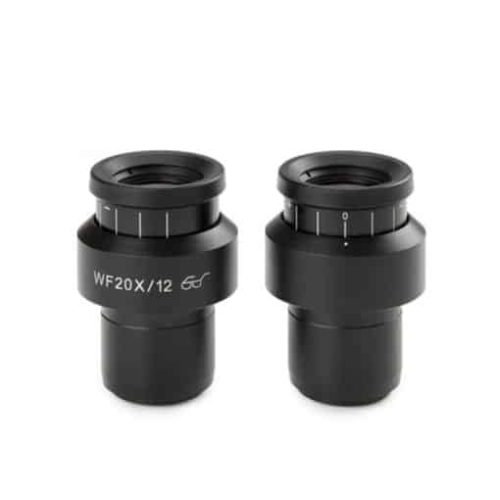 Окуляры Euromex HWF 20x/12 мм с 10/100 мкм и перекрестием для NexiusZoom
