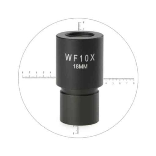 Окуляр Euromex WF 10x/18 мм с микрометрической шкалой для MicroBlue