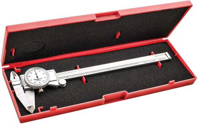 Штангенциркуль Starrett 3202-8; Диапазон 0–8 дюймов с футляром