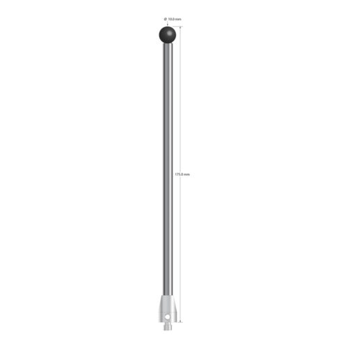 Q-Mark ATG-100175-SN M5 10 мм, наконечник из нитрида кремния, цилиндрический стилус, L 175,0 мм, EWL 162 мм