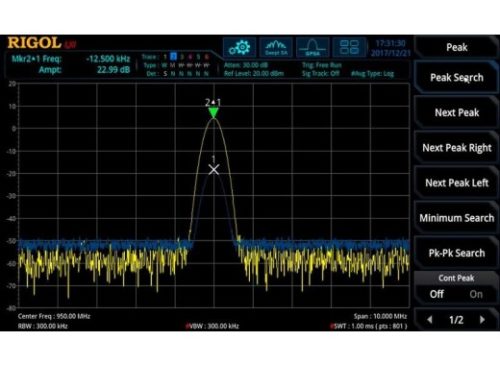 Опция предварительного усилителя RSA3000