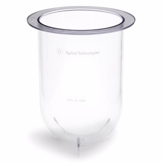 12-5200- EaseAlign Vessel, clear plastic, 1000mL, for 705-DS, VK7000/7010