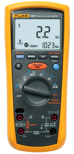Мультиметр для измерения сопротивления изоляции Fluke 1587