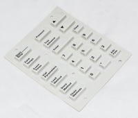 301-102-HSP- Silicon rubber keypad, used with series 7694 headspace sampler systems, models 7694A, 7694E, and G1883