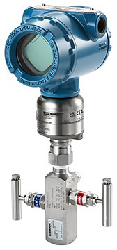 Датчик давления Rosemount 3051S в линии