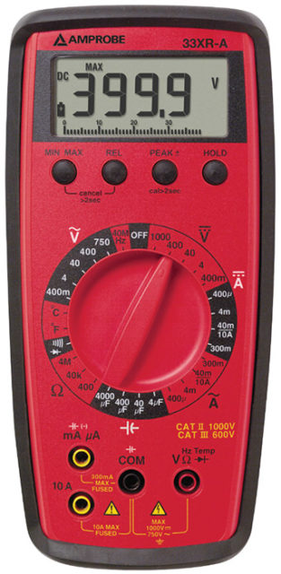Цифровой мультиметр Amprobe 33XR-A