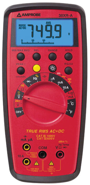 Цифровой мультиметр Amprobe 38XR-A