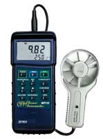 Extech 407113 Сверхмощный металлический лопастной термоанемометр CFM