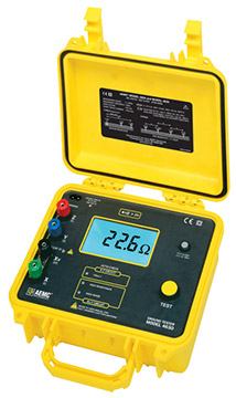 Цифровые тестеры сопротивления заземления AEMC моделей 4620 и 4630