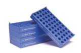 9301-0722- Vial rack, plastic, for 12 mm crimp top micro vials, 5/pk