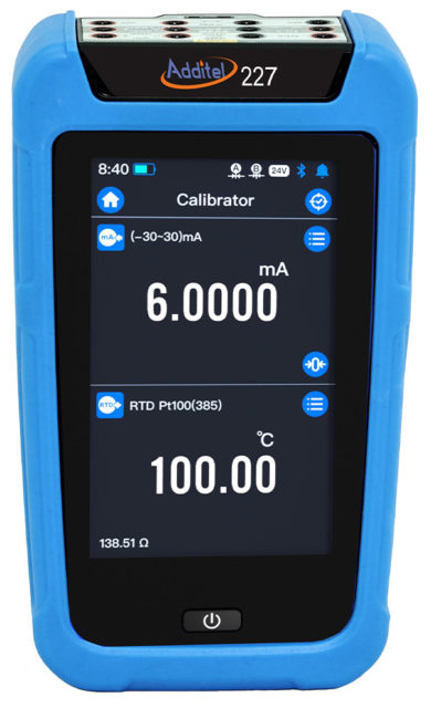 Многофункциональный калибратор процессов Additel 227