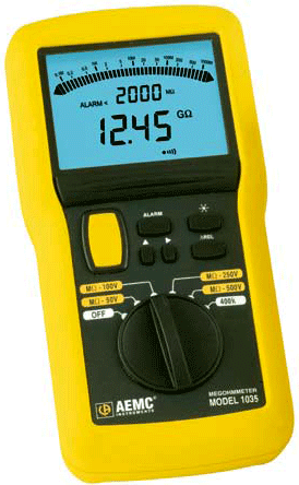 Мегаомметр AEMC Модель 1035