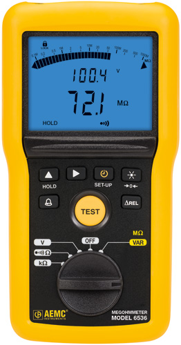 Мегаомметр AEMC Модель 6536