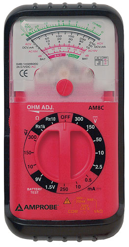 Аналоговый мультиметр Amprobe AM8C