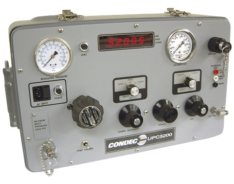 Condec UPC5200 / UPC5210 Стандарт калибровки высокого давления
