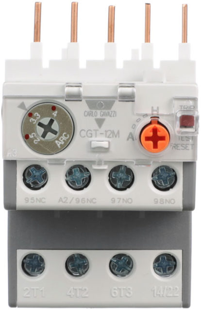 Реле перегрузки серии Carlo Gavazzi CGT