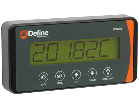 Дисплей Define Instruments LPI610 для поверхностного монтажа