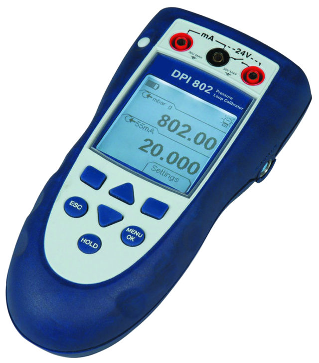 Druck DPI 802 Индикатор давления и калибратор контура