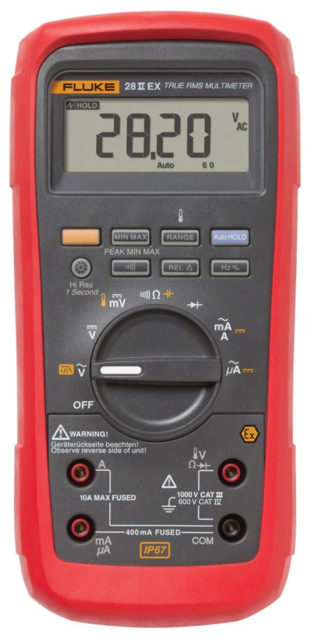 Fluke 28 II Ex Intrinsically Safe Multimeter