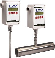 Массовый расходомер и датчик температуры Fox Thermal FT2