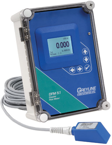 Доплеровский расходомер Greyline Instruments DFM 5.1