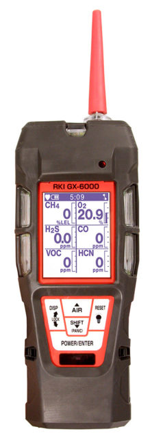 Газовый монитор RKI Instruments GX-6000