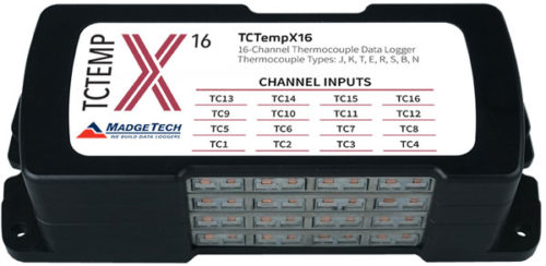 Регистраторы данных температуры MadgeTech TCTempX