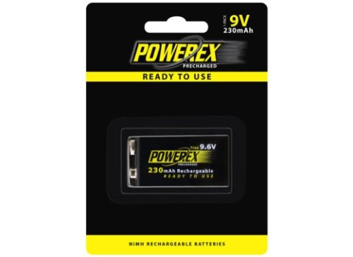 Блочный аккумулятор Powerex с предварительной зарядкой 9,6 В