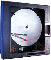 Самописец с круговыми диаграммами Partlow MRC 5000