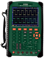 Двухканальные цифровые осциллографы Extech MS6060, MS6100 и MS6200