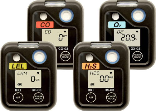 Монитор одного газа RKI Instruments серии 03